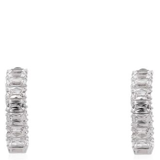 Swarovski Matrix Hoop Earrings