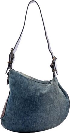 Fendi Pre-owned Fendi Denim Oyster Shoulder Bag Ladies 2308A.8BR128A.009