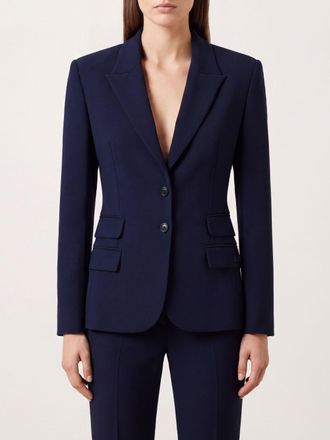 Elisabetta Franchi Blazer monopetto slim fit con revers a lancia