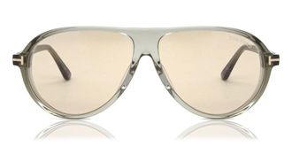 Tom Ford FT1023 MARCUS 93E Mens Sunglasses Green Size 60