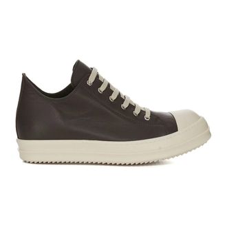 Rick Owens Schoenen, Heren, Bruin, 40 EU, Leer, Low Sneaks