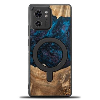 OEM Funda Bewood Unique Para Motorola Edge 40 - Planetas - Neptuno Con Magsafe