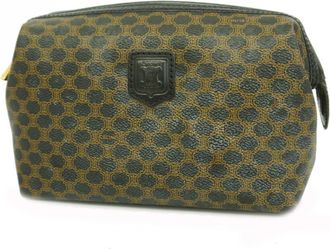 Celine Black Pvc Pouch (Pre-Owned)