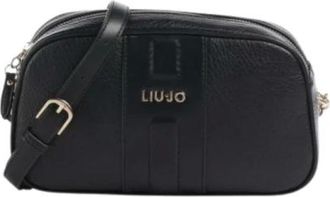 Liu Jo Tassen, Dames, Zwart, ONE Size, Leer, M Camera Case