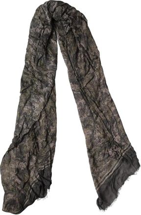 Dolce & Gabbana Camouflage Modal Shawl Sjaal - Heren - Sjaals - Bruin - ONE Size - Accessoires
