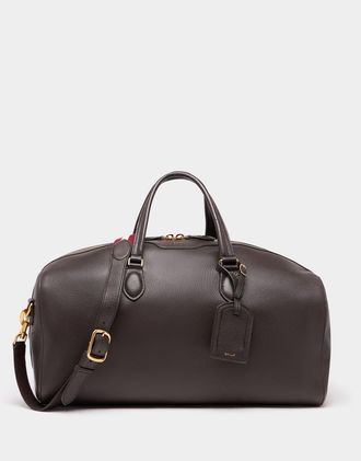 Bally Beckett Duffle Bag in Grained Leather in Brown at Nordstrom