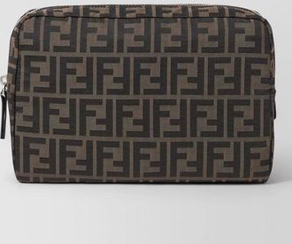 Fendi medium logo-print beauty case