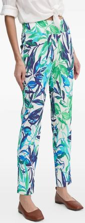 Joseph Ribkoff Pantaloni a fiori - Bianco