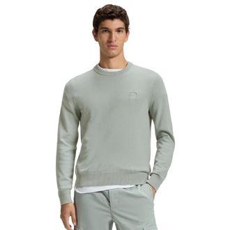 HUGO BOSS Truien & Vesten, Heren, Groen, XL, Katoen, Kanovano Sweater