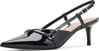 Marc Fisher Arya Womens Shoes Black Patent : 7.5 M, Synthetic