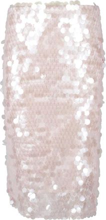 Tory Burch Sequin Mesh Skirt - female - Tory Burch - Midi Skirts - Pink - 2XS - Skirts