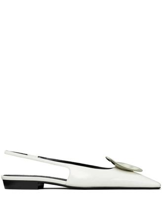 Tory Burch Patos slingback pumps - White