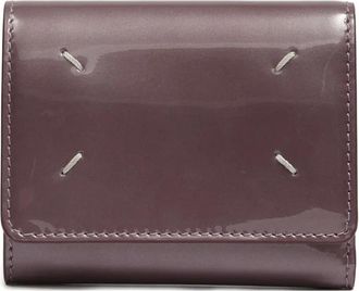 Maison Margiela Clip 3 portemonnee met rits - Bruin