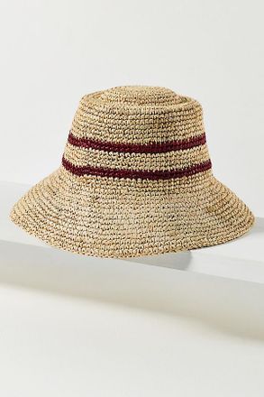 Wyeth Nyc Tali Raffia Bucket Hat