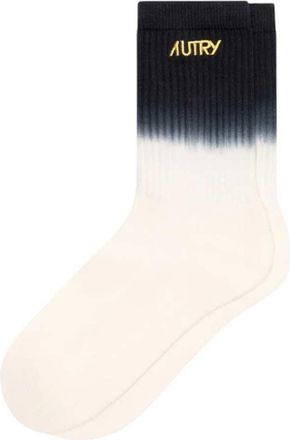 Autry Batiksocken mit gesticktem Logo