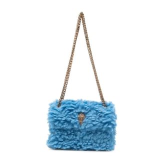 Kurt Geiger Bolso Mini Kensington de Piel Sint&eacute;tica - Bags - Mujer - Azul - ONE SIZE