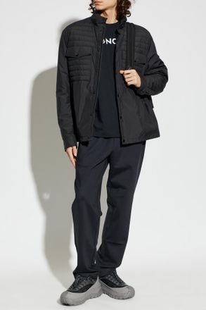 Moncler T-shirt With Logo, Mens, Black