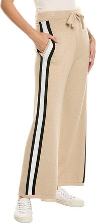 Brodie Varsity Cashmere-Blend Jogger
