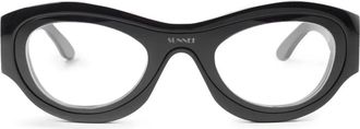 Sunnei Occhiali geometrici - Nero