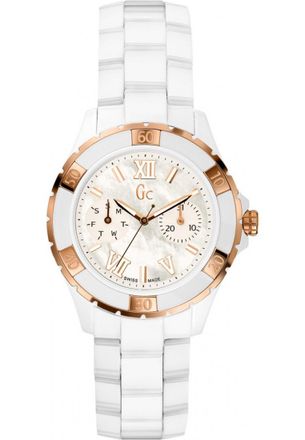 Gc Gc Womens X69003L1S Ladies Watch - White - One Size