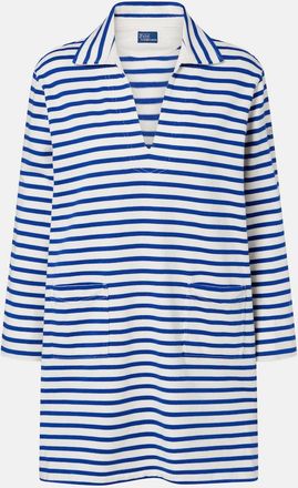 Polo Ralph Lauren Vestido de jersey de algod&oacute;n a rayas