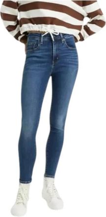 Levi's Skinny Jeans - Dames - Skinny Jeans - Blauw - W24 L30 - Katoen - Jeans