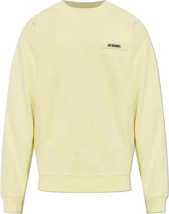 Jacquemus Uomo, Felpe, Giallo, S, new
