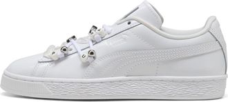 Puma Sneakers Suede Bloom Patent da donna, Scarpe, Bianco, 35.5