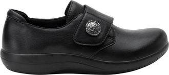 Alegria Womens Spright Flat Shoes In Black Smooth