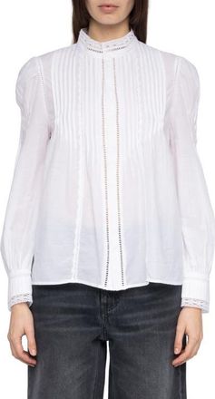Zadig&Voltaire Timz Tomboy Button-Up Shirt in Judo at Nordstrom, Size X-Small