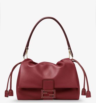 Fendi Borsa a tracolla Mamma Baguette Medium in pelle - FENDI - gender_Woman