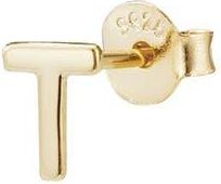 Adornia Initial 925 Sterling Silver Stud Earring in Gold-T at Nordstrom Rack