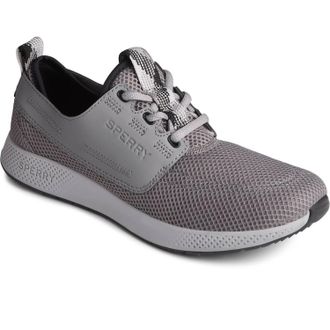 Sperry Top-Sider Mens 7 Seas Sport Cupsole Shoes In Grey