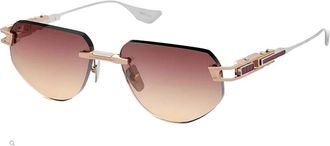 Dita Eyewear Grand Imperyn Zonnebril - unisex - Zonnebrillen - Grijs - 56 MM - Accessoires