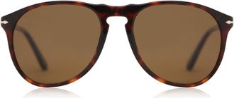 Persol PO9649S Polarized 24/57 Mens Sunglasses Tortoiseshell Size 55