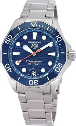 Tag Heuer Pre-owned Tag Heuer Aquaracer Automatic Blue Dial Mens Watch WBP5111.BA0013