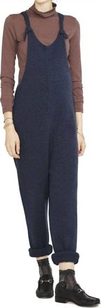 Hatch WomenS Maternity Knit Overall In Blue