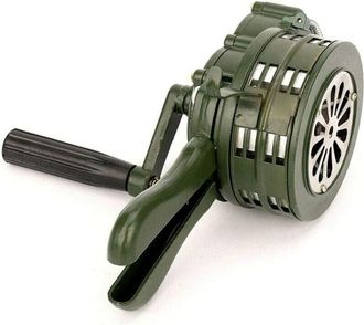 OEM Bocina De Emergencia Manual De 110 Db, Sirena Port&aacute;til Para Seguridad En Interiores Y Exteriores, Sin Bater&iacute;a - Ulisem