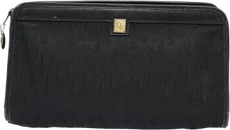 Dior Pre-owned Canvas clutches - Dames - Vintage Clutch - Zwart - ONE Size - Vintage