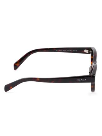 Prada SPRC08C050F17N Tortoiseshell Cat-Eye Sunglasses - Brown