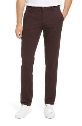 AG - Adriano Goldschmied Marshall Slim Fit Straight Leg Chinos in Cornerman Burnt at Nordstrom Rack, Size 32