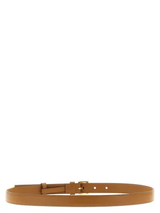 Prada Leather Belt - Caramel