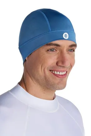 Coolibar Unisex Aqua Sun Skully Cap - UPF 50+ Sun Protection - LumaLeo in Blue Dusk at Nordstrom