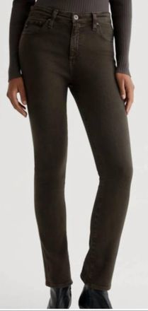 AG - Adriano Goldschmied Mari High Rise Slim Straight Jean In Sone Wash