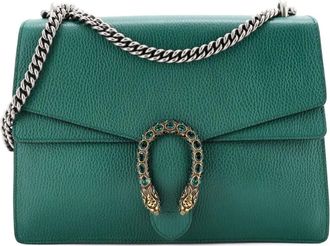 Gucci Dionysus Bag Leather Medium shoulder bag - Green