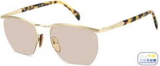 David Beckham DB 1225/S HM2/63 Mens Sunglasses Gold Size 55
