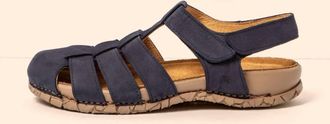 El Naturalista Womens Pleasant Sandal In Ocean