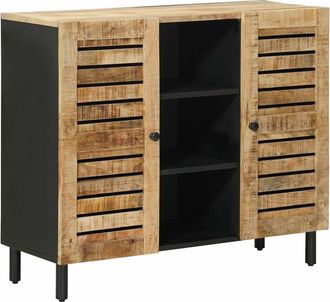 vidaXL Armarios De Almacenamiento Natural 90 X 33 X 75 Cm Vidaxl
