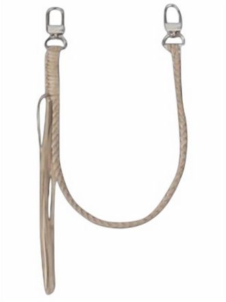 Amiri Unisex Suede Wallet Keychain In Sand