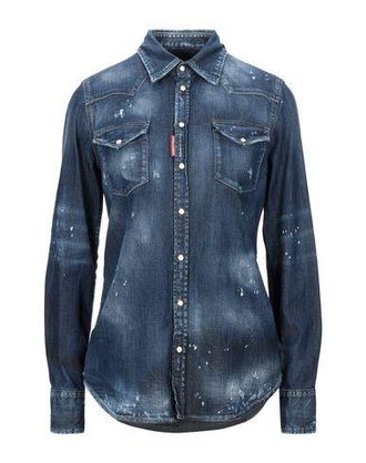 Dsquared2 TOPWEAR - Denim shirts on YOOX.COM